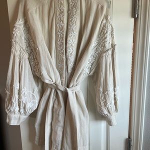 MANGO Embroidered Cardigan